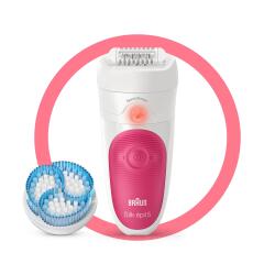 Braun Silk-épil 5 5511 SensoSmart, Kablosuz, Islak&Kuru, 2 Ek Parçalı, 2'si 1 Arada Epilatör - Braun