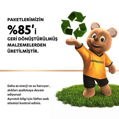 Duracell Alkalin AAA İnce Kalem Pil, 4’lü paket - 3