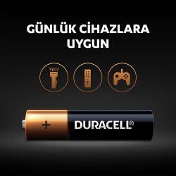 Duracell Alkalin AAA İnce Kalem Pil, 4’lü paket - 5