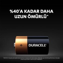 Duracell Alkalin C Piller, 2'li paket - 4