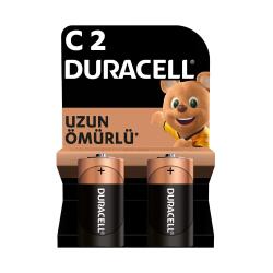 Duracell Alkalin C Piller, 2'li paket - DURACELL