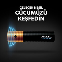 Duracell Optimum AAA Alkalin Pil, 1,5 V LR03 MN2400, 4’lü paket - 3