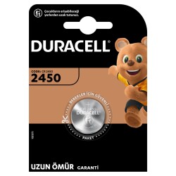 Duracell Özel 2450 Lityum Düğme Pil 3V (DL2450 / CR2450) - DURACELL