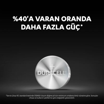 Duracell Özel 2450 Lityum Düğme Pil 3V (DL2450 / CR2450) - 3