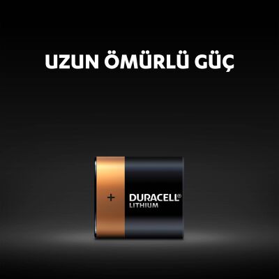 Duracell Özel Yüksek Güçlü Lityum 223 Fotoğraf Pili 6V (223 / CR-P2) - 3