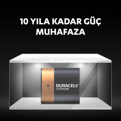 Duracell Özel Yüksek Güçlü Lityum 223 Fotoğraf Pili 6V (223 / CR-P2) - 4