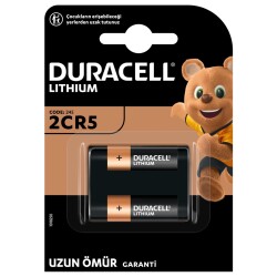 Duracell Özel Yüksek Güçlü Lityum 245 Fotoğraf Pili 6V (2CR5 / 245) - DURACELL