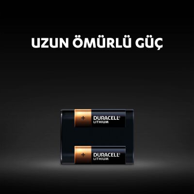 Duracell Özel Yüksek Güçlü Lityum 245 Fotoğraf Pili 6V (2CR5 / 245) - 3