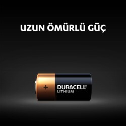 Duracell Yüksek Güçlü Lityum CR2 Pil 3V (CR15H270), 2'li paket - 3