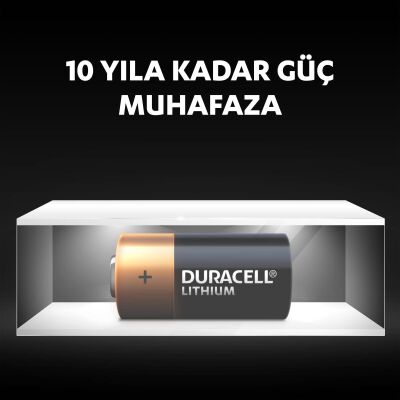 Duracell Yüksek Güçlü Lityum CR2 Pil 3V (CR15H270), 2'li paket - 4