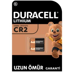 Duracell Yüksek Güçlü Lityum CR2 Pil 3V (CR15H270), 2'li paket - DURACELL