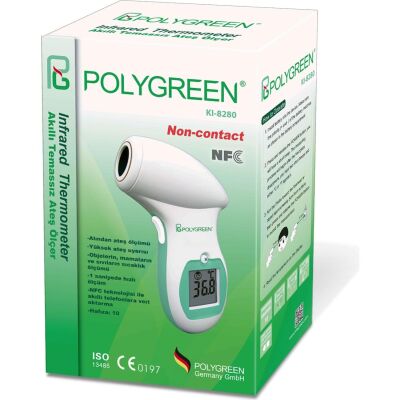 Polygreen KI 8280 Akıllı Temassız Ateş Ölçer - 3