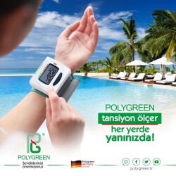 Polygreen KP 6261 Akıllı Bilekten Tansiyon Ölçer - 5